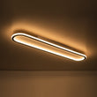 Load image into Gallery viewer, LightFixturesUSA - Minimalist Streamlined Oval Warm LED Ceiling Light - Ceiling Light - 39in -
