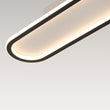 Load image into Gallery viewer, LightFixturesUSA-Minimalist Streamlined Oval Warm LED Ceiling Light-Ceiling Light-39in-