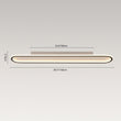 Load image into Gallery viewer, LightFixturesUSA - Minimalist Streamlined Oval Warm LED Ceiling Light - Ceiling Light - 39in -
