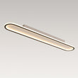 Load image into Gallery viewer, LightFixturesUSA-Minimalist Streamlined Oval Warm LED Ceiling Light-Ceiling Light-39in-