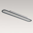 Load image into Gallery viewer, LightFixturesUSA-Minimalist Streamlined Oval Warm LED Ceiling Light-Ceiling Light-39in-