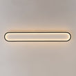 Load image into Gallery viewer, LightFixturesUSA-Minimalist Streamlined Oval Warm LED Ceiling Light-Ceiling Light-39in-