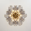 Load image into Gallery viewer, LightFixturesUSA - Modern 18 - Light Cluster Gray Glass Bubble Chandelier - Chandelier - Gray -