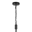Load image into Gallery viewer, LightFixturesUSA - Modern 3 - Light Cluster Metal Conical Shade Chandelier - Chandelier - Black -