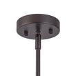 Load image into Gallery viewer, LightFixturesUSA - Modern 4 - Light Clear Glass Bubble Hanging Sputnik Chandelier - Chandelier - Oil Rubbed Bronze -
