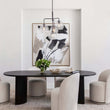 Load image into Gallery viewer, LightFixturesUSA - Modern 4 - Light Clear Glass Bubble Hanging Sputnik Chandelier - Chandelier - Oil Rubbed Bronze -