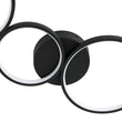 Load image into Gallery viewer, LightFixturesUSA - Modern 4 - Light Halo Dimmable LED Semi Flush Mount - Ceiling Light - 35 in. -