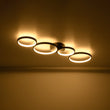 Load image into Gallery viewer, LightFixturesUSA - Modern 4 - Light Halo Dimmable LED Semi Flush Mount - Ceiling Light - 35 in. -