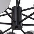 Load image into Gallery viewer, LightFixturesUSA - Modern Black Opal Glass Globe Sputnik Chandelier - Chandelier - 12 - Lt (Pre - Order) -