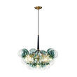 Load image into Gallery viewer, LightFixturesUSA - Modern Cluster Gradient Green Glass Globe Bubble Chandelier - Chandelier - Green Bubble (Exclusive Offer) -