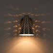 Load image into Gallery viewer, LightFixturesUSA - Modern Funky 1 - Light Starry Pinhole Cone Wall Sconce - Wall Sconce - Nickel -