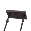 Load image into Gallery viewer, LightFixturesUSA - Modern Industrial Cross Linear Island Chandelier - Chandelier - 5 - Light -