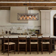 Load image into Gallery viewer, LightFixturesUSA - Modern Industrial Cross Linear Island Chandelier - Chandelier - 5 - Light -