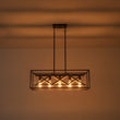 Load image into Gallery viewer, LightFixturesUSA - Modern Industrial Cross Linear Island Chandelier - Chandelier - 5 - Light -