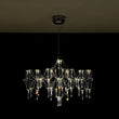 Load image into Gallery viewer, LightFixturesUSA - Modern Luxe Glam Starry Sky LED Crystal Chandelier - Chandelier - Chrome -