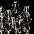 Load image into Gallery viewer, LightFixturesUSA - Modern Luxe Glam Starry Sky LED Crystal Chandelier - Chandelier - Chrome -