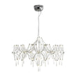 Load image into Gallery viewer, LightFixturesUSA - Modern Luxe Glam Starry Sky LED Crystal Chandelier - Chandelier - Chrome -
