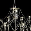 Load image into Gallery viewer, LightFixturesUSA - Modern Luxe Glam Starry Sky LED Crystal Chandelier - Chandelier - Chrome -