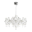 Load image into Gallery viewer, LightFixturesUSA - Modern Luxe Glam Starry Sky LED Crystal Chandelier - Chandelier - Chrome -
