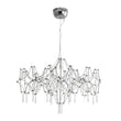 Load image into Gallery viewer, LightFixturesUSA - Modern Luxe Glam Starry Sky LED Crystal Chandelier - Chandelier - Chrome -