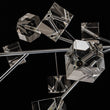 Load image into Gallery viewer, LightFixturesUSA - Modern Mid - century Glam Branch Crystal Sputnik Chandelier - Chandelier - Brass -