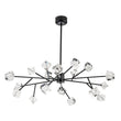 Load image into Gallery viewer, LightFixturesUSA - Modern Mid - century Glam Branch Crystal Sputnik Chandelier - Chandelier - Brass -