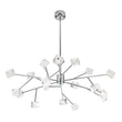 Load image into Gallery viewer, LightFixturesUSA - Modern Mid - century Glam Branch Crystal Sputnik Chandelier - Chandelier - Brass -