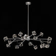Load image into Gallery viewer, LightFixturesUSA - Modern Mid - century Glam Branch Crystal Sputnik Chandelier - Chandelier - Brass -