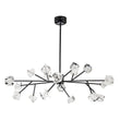 Load image into Gallery viewer, LightFixturesUSA - Modern Mid - century Glam Branch Crystal Sputnik Chandelier - Chandelier - Brass -