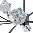 Load image into Gallery viewer, LightFixturesUSA - Modern Mid - century Glam Branch Crystal Sputnik Chandelier - Chandelier - Brass -