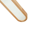 Load image into Gallery viewer, LightFixturesUSA-Natural Wood Long Oval Dimmable Flush Mount Light-Ceiling Light-Included Control (3000K-6000K)-