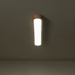 Load image into Gallery viewer, LightFixturesUSA-Natural Wood Long Oval Dimmable Flush Mount Light-Ceiling Light-Included Control (3000K-6000K)-