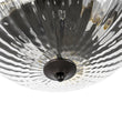 Load image into Gallery viewer, LightFixturesUSA - Oil Rubbed Bronze Fluted Glass Flush Mount Ceiling Light - Ceiling Light - Oil Rubbed Bronze -