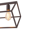 Load image into Gallery viewer, LightFixturesUSA - Oil Rubbed Bronze Geometric Cage Island Chandelier - Chandelier - 6 - Light -
