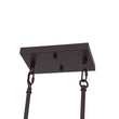 Load image into Gallery viewer, LightFixturesUSA - Oil Rubbed Bronze Geometric Cage Island Chandelier - Chandelier - 6 - Light -