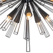 Load image into Gallery viewer, LightFixturesUSA - (OpenBox) 10 - Light Geometric Sputnik Sunburst Chandelier - Chandelier - Black -