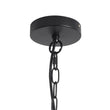 Load image into Gallery viewer, LightFixturesUSA - (OpenBox) Boho 4 - Light Wood Beaded Lantern Pendant - Chandelier - Brown Wood + Matte Black Metal -
