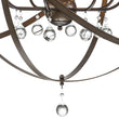 Load image into Gallery viewer, LightFixturesUSA - (OpenBox) Classic 8 - Light Sphere Chandelier with Crystal Accents - Chandelier - Nickel -