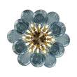 Load image into Gallery viewer, LightFixturesUSA - (OpenBox) Cluster Blue Glass Bubble Chandelier - Chandelier -