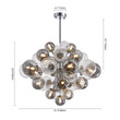 Load image into Gallery viewer, LightFixturesUSA - (OpenBox) Cluster Glass Globe Bubble Chandelier 23.6"/31.5" Wide Large Chandelier - Chandelier - 31.5 in -