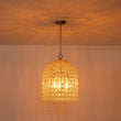 Load image into Gallery viewer, LightFixturesUSA - (OpenBox) French Antique Brass Crystal Cage Chandelier - Chandelier - S/1 - Lt -