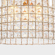 Load image into Gallery viewer, LightFixturesUSA - (OpenBox) French Antique Brass Crystal Cage Chandelier - Chandelier - S/1 - Lt -