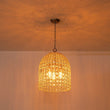 Load image into Gallery viewer, LightFixturesUSA - (OpenBox) French Antique Brass Crystal Cage Chandelier - Chandelier - S/1 - Lt -