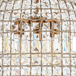 Load image into Gallery viewer, LightFixturesUSA - (OpenBox) French Antique Brass Crystal Cage Chandelier - Chandelier - S/1 - Lt -