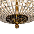 Load image into Gallery viewer, LightFixturesUSA - (OpenBox) French Antique Brass Crystal Globe Chandelier - Chandelier - S / 1 - Lt -