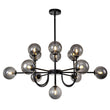 Load image into Gallery viewer, LightFixturesUSA - (OpenBox) Glam 13 - Light Sputnik Glass Globe Bubble Chandelier - Chandelier - Brass -
