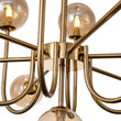 Load image into Gallery viewer, LightFixturesUSA - (OpenBox) Glam 13 - Light Sputnik Glass Globe Bubble Chandelier - Chandelier - Brass -