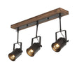 Load image into Gallery viewer, LightFixturesUSA - (OpenBox) Industrial 3 - Light Semi Flush Track Light - Ceiling Light -