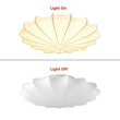 Load image into Gallery viewer, LightFixturesUSA - (OpenBox) Mid - Century Modern White Flush Mount Light - Ceiling Light - 23 in. (3 - Lt) -