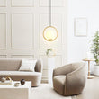 Load image into Gallery viewer, LightFixturesUSA - (OpenBox) Modern 1 - ring Globe Pendant Light - Pendant Light - Circle - S